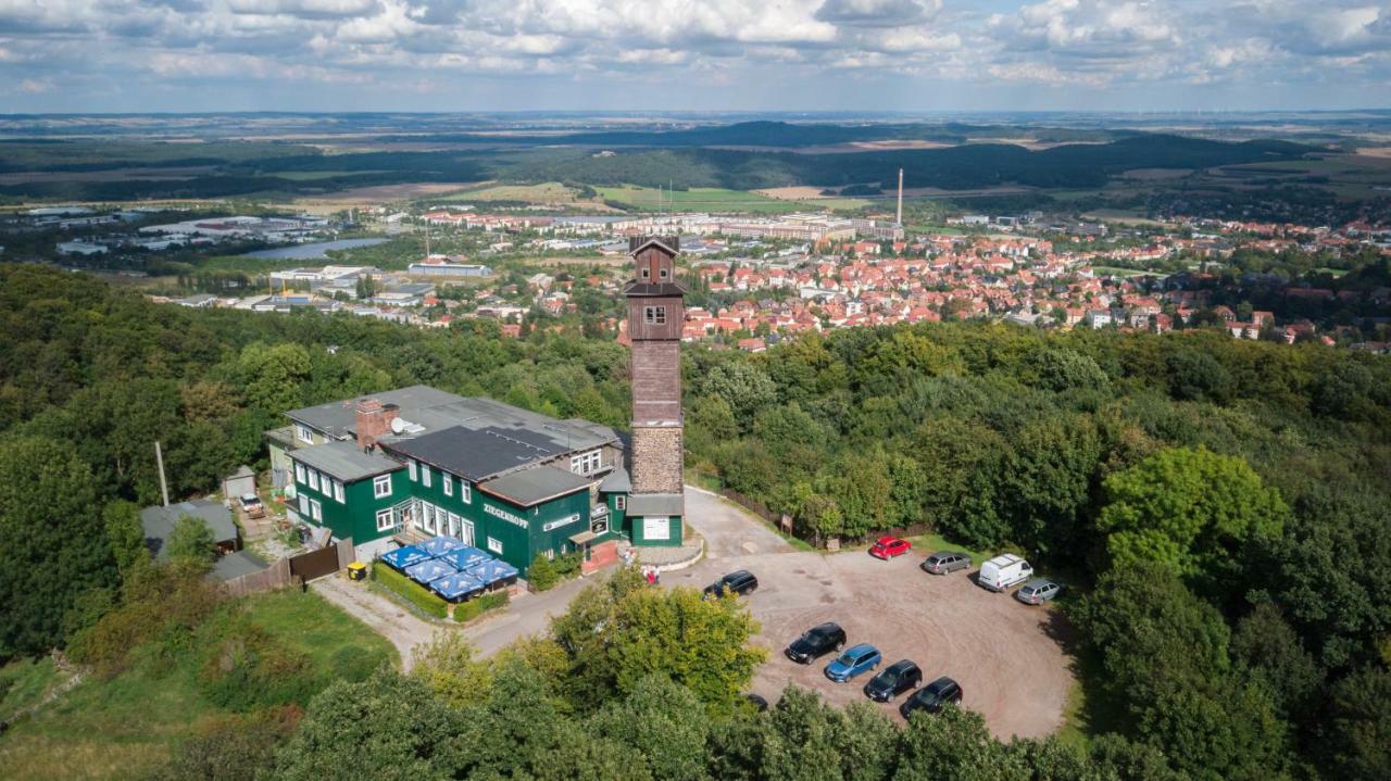 Berggasthof Ziegenkopf Blankenburg  Exterior foto